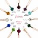 Pandantiv cu lant September Lucky Birthstone -